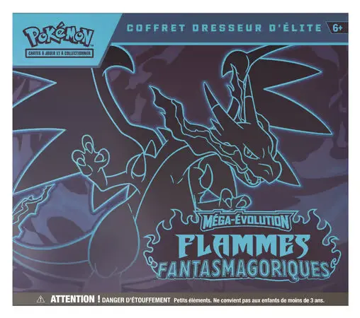 Pokémon JCC - Méga-Évolution - Coffret Dresseur d'Élite ME02 Flammes Fantasmagoriques - FR