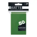 Ultra Pro - PRO-Matte - 50 deck sleeves vertes - pour cartes Standard