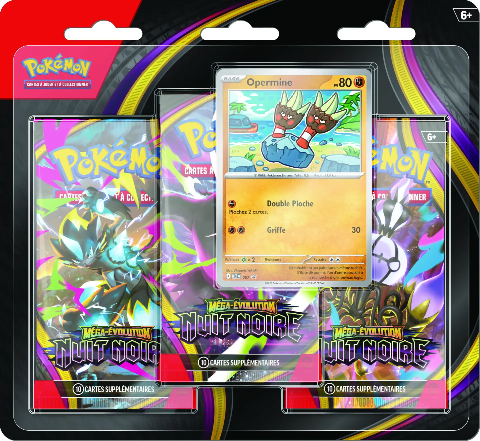Pokémon - ME05 - Tripack - FR