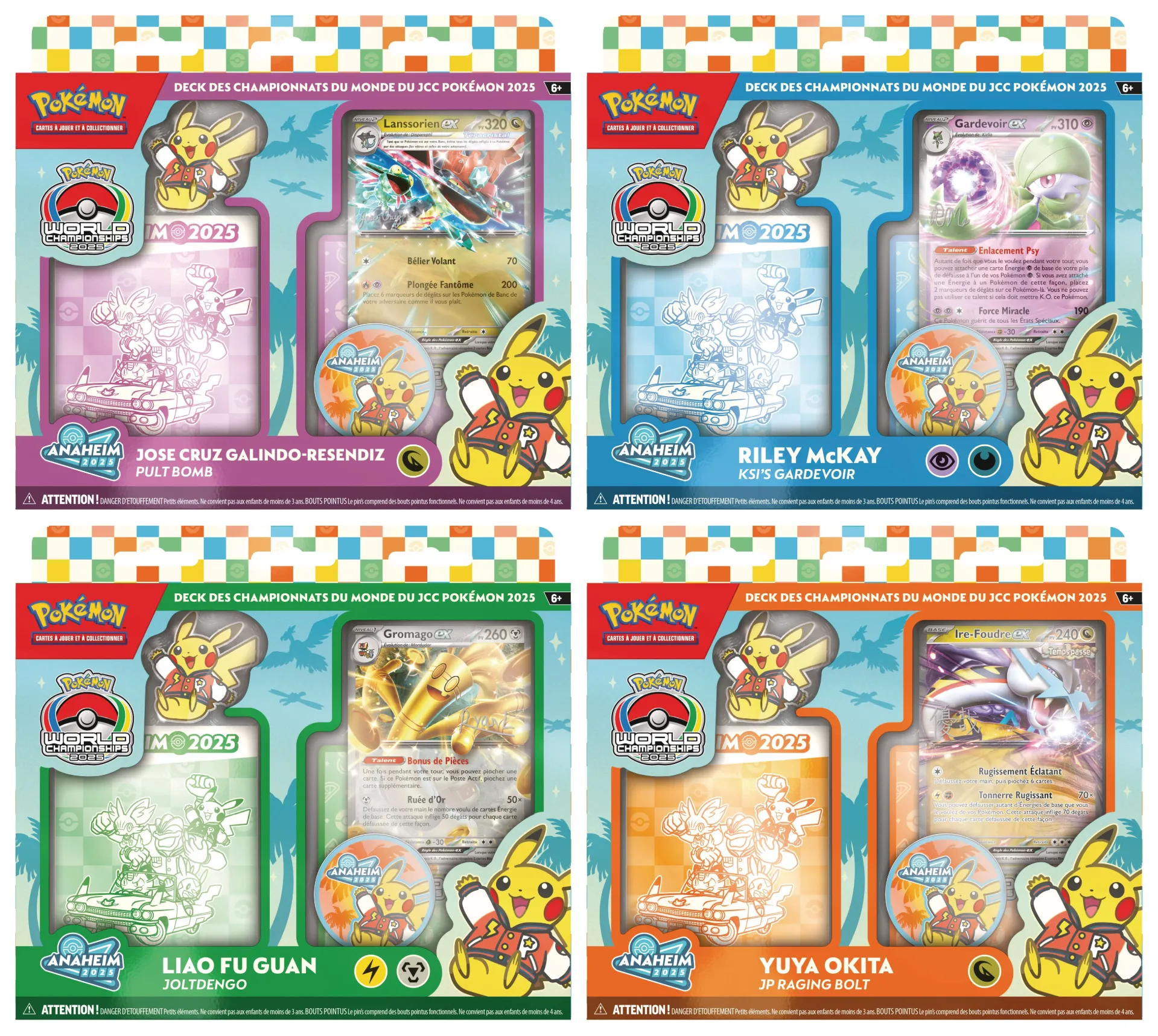 Pokémon - Championnats du Monde - Deck Liao Fu Guan (Grosmagot-ex) - FR