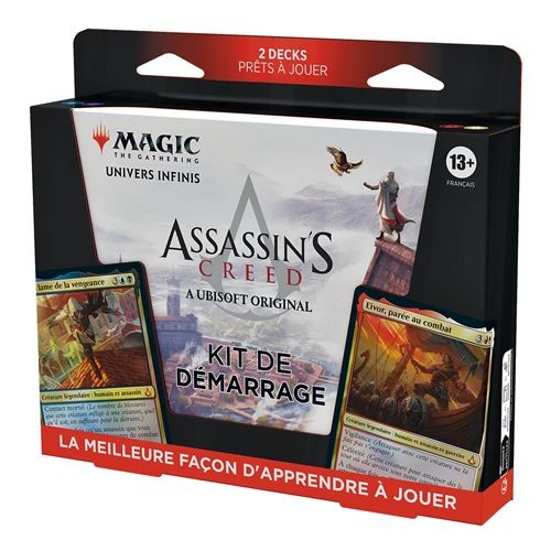 Magic The Gathering - Assassin's Creed - 2 Deck de démarrage - FR