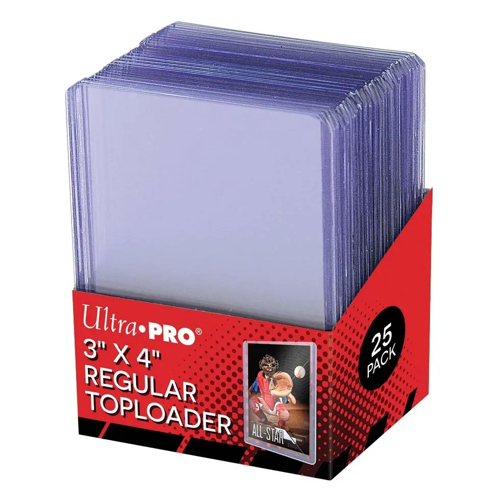 Ultra Pro - 25 Toploader Transparent Regular Ultra Clear (77 x 100 mm)