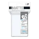 Ultra Pro - PRO-Matte - 60 deck sleeves blanches - pour cartes Petites