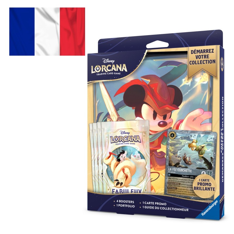 Disney Lorcana JCC : Fabuleux - Coffret Démarrez Votre Collection - FR
