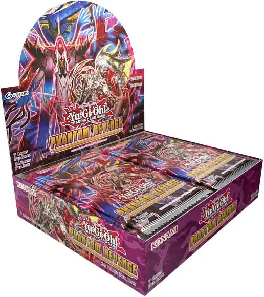 Yu-Gi-Oh! JCC - Display de Pack de Booster Phantom Revenge (24 Boosters) - FR